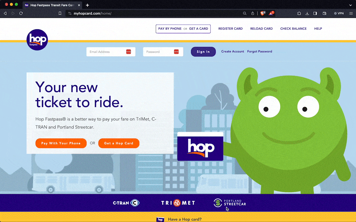 I'm a front-end developer for the website